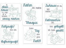 Stickserie "Sewing Quotes"